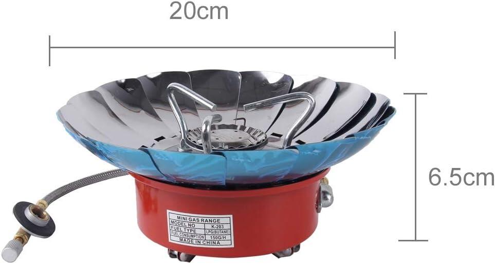 Hornillo Portátil Plegable de Gas – Cocina al Aire Libre con Comodidad y Seguridad